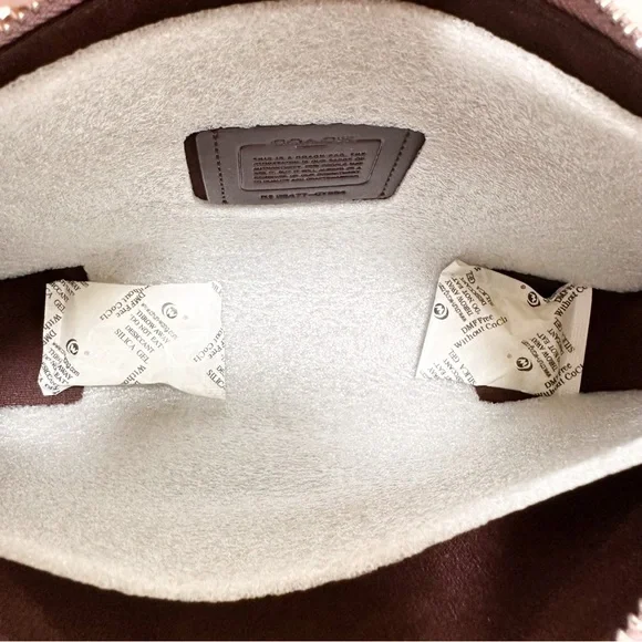 Coach Teri Refined Pebbled Leather Convertible Shoulder Bag NWT - Picture 14 of 16